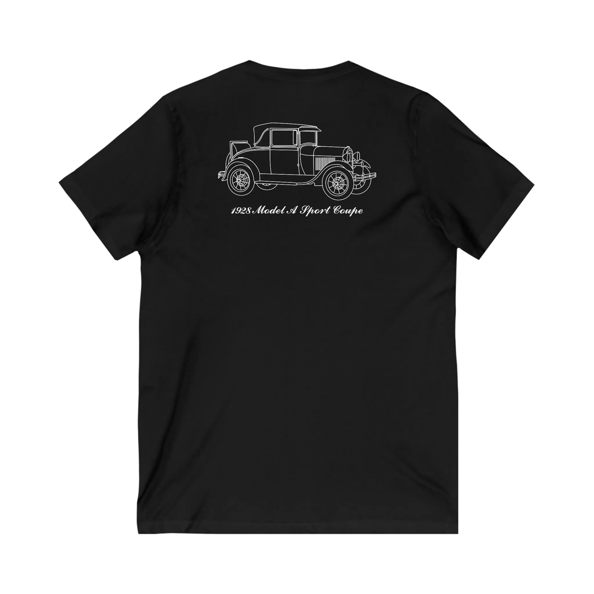 1928 Sport Coupe Women's V-Neck Shirt