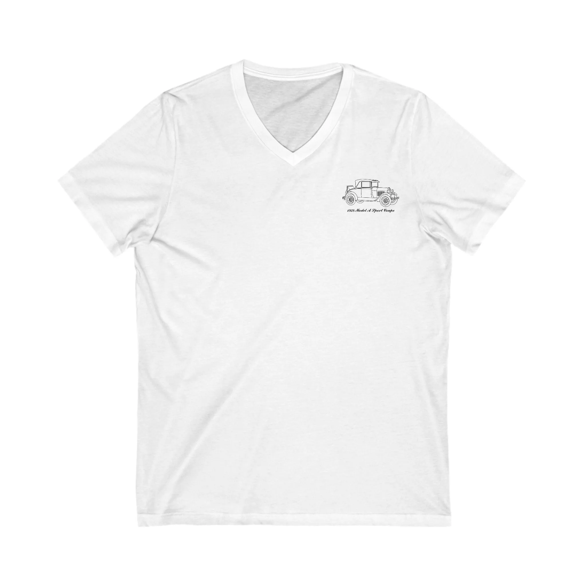 1928 Sport Coupe Women's V-Neck Shirt