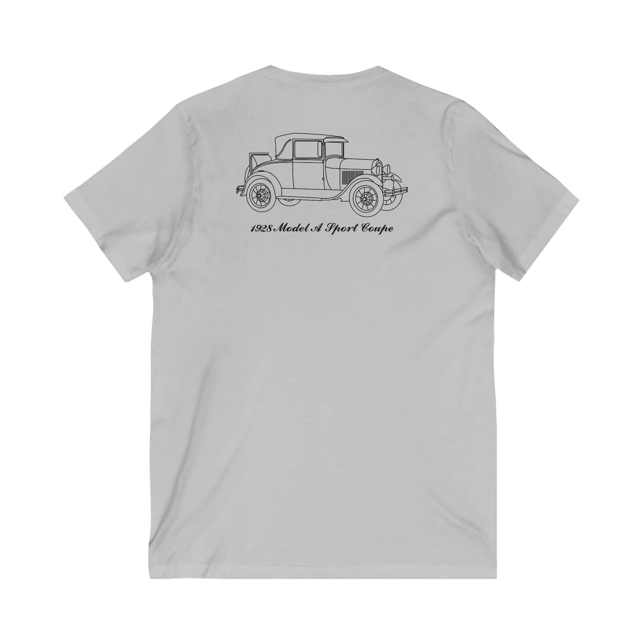1928 Sport Coupe Women's V-Neck Shirt