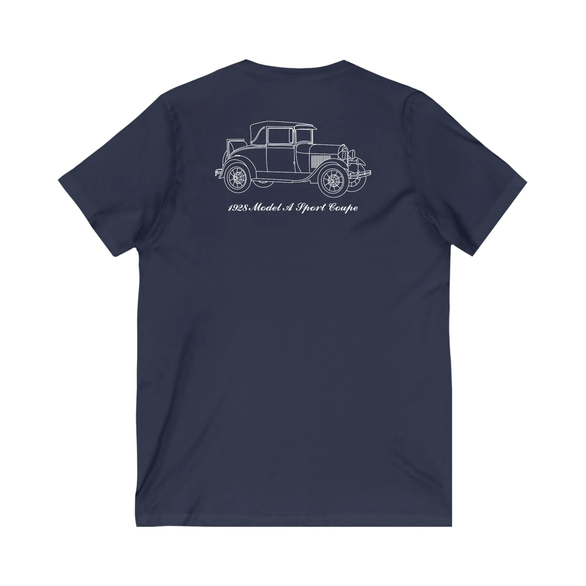 1928 Sport Coupe Women's V-Neck Shirt