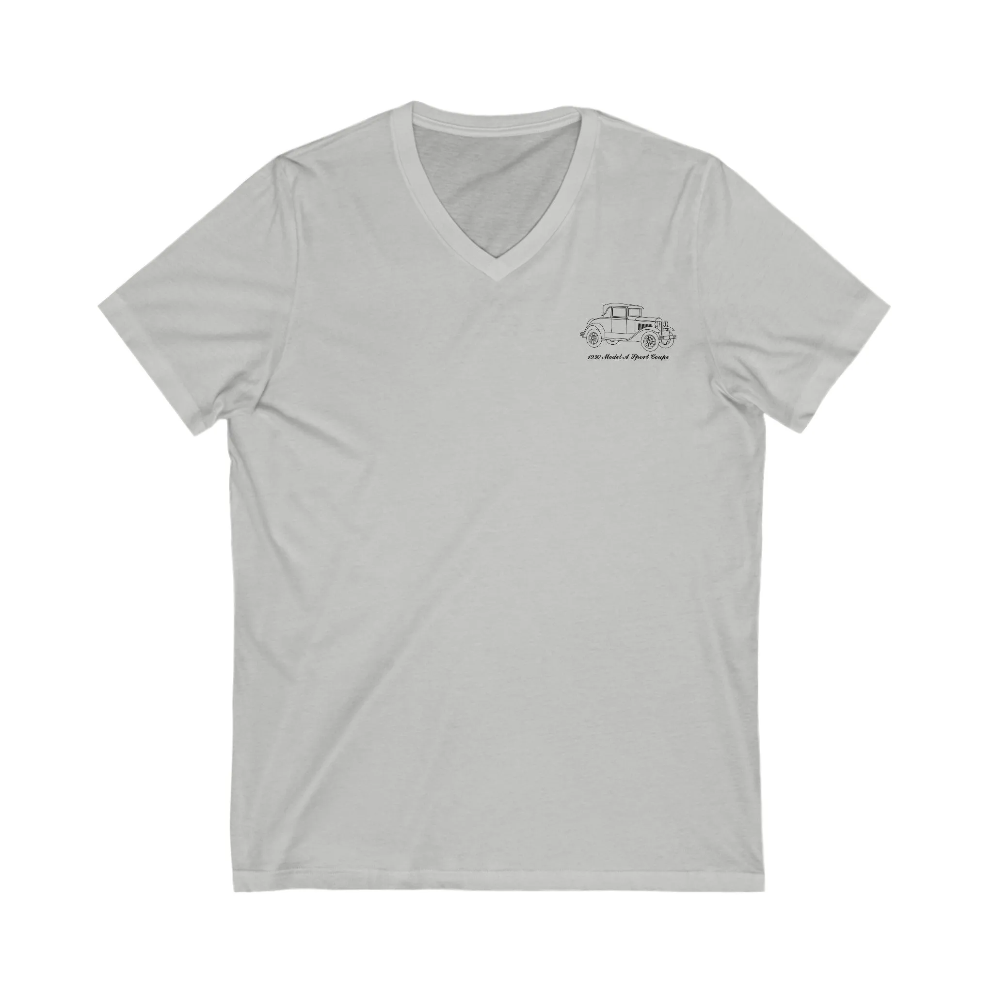 1930 Sport Coupe Women's V-Neck Shirt