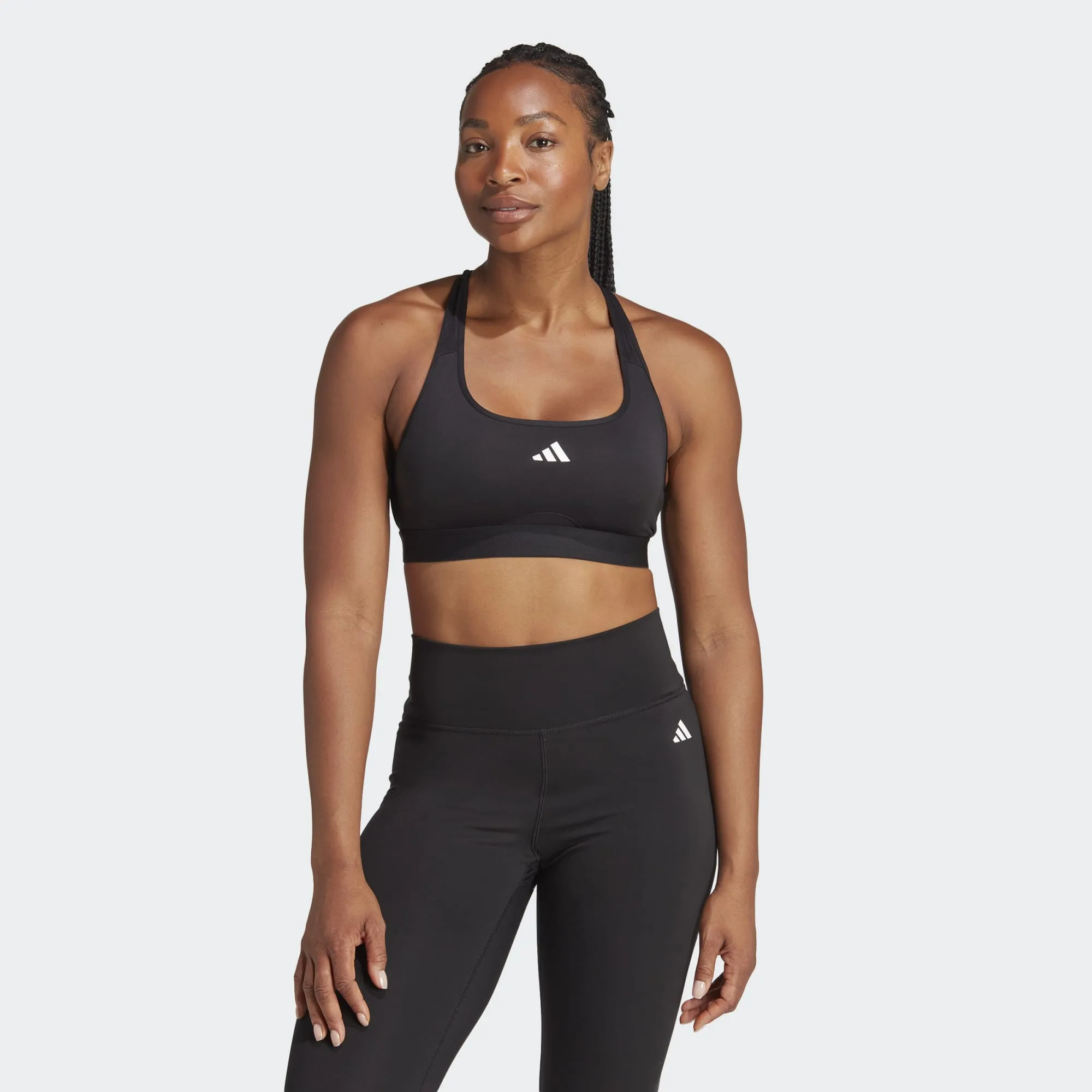ADIDAS BRA POWERREACT TRAINING MED-SUPPORT