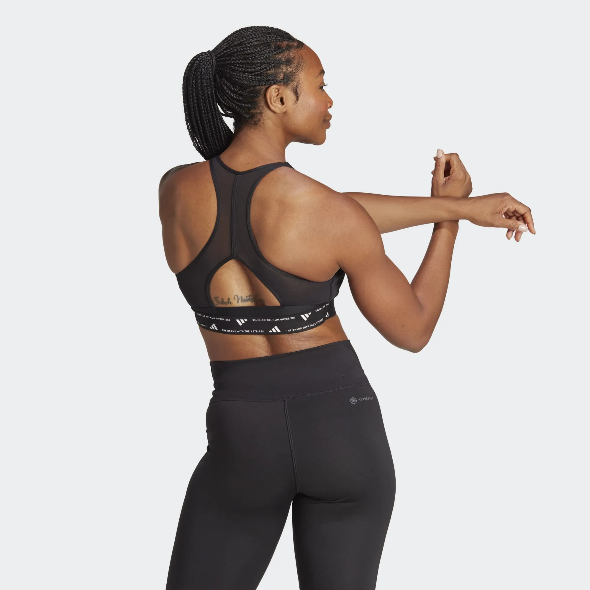 ADIDAS BRA POWERREACT TRAINING MED-SUPPORT