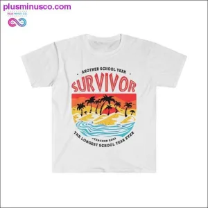 Another School Year Survivor Teachers Funny T-shirt (Light