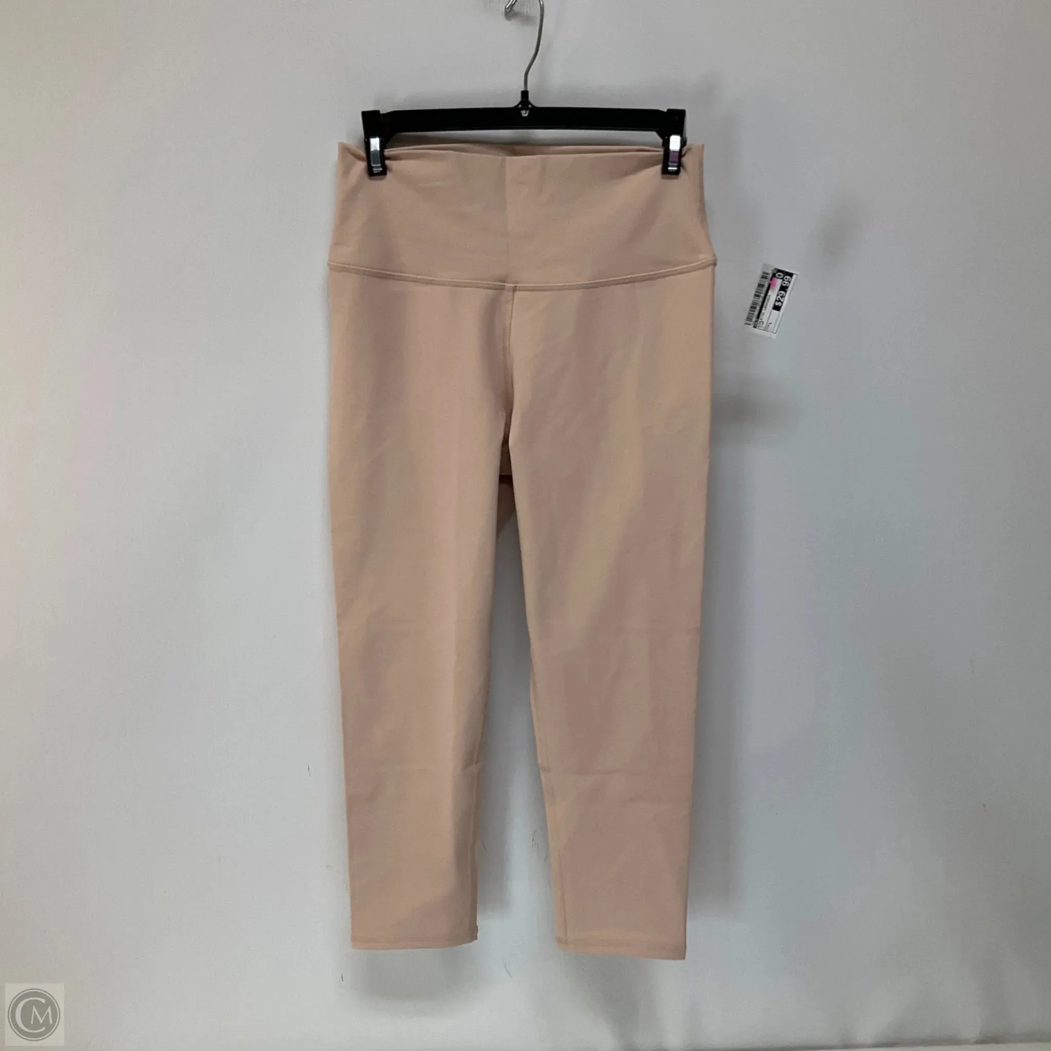 Athletic Leggings By Alo In Pink, Size: L