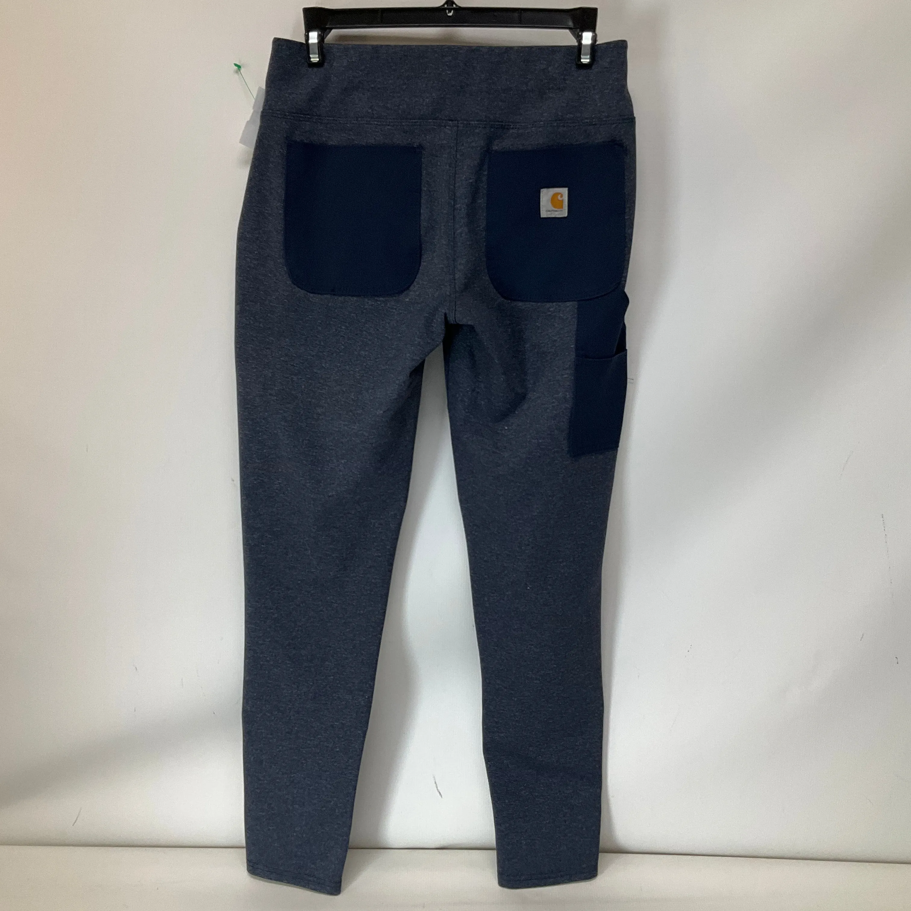 Athletic Leggings By Carhartt In Blue, Size: S