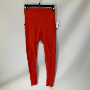 Athletic Leggings By Free People In Orange, Size: Xs