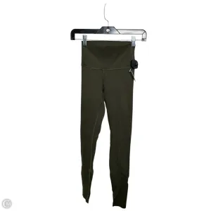 Athletic Leggings By Lululemon In Green, Size: 2