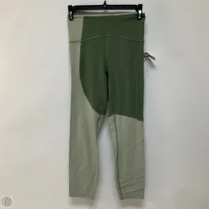 Athletic Leggings By Lululemon In Green, Size: 4