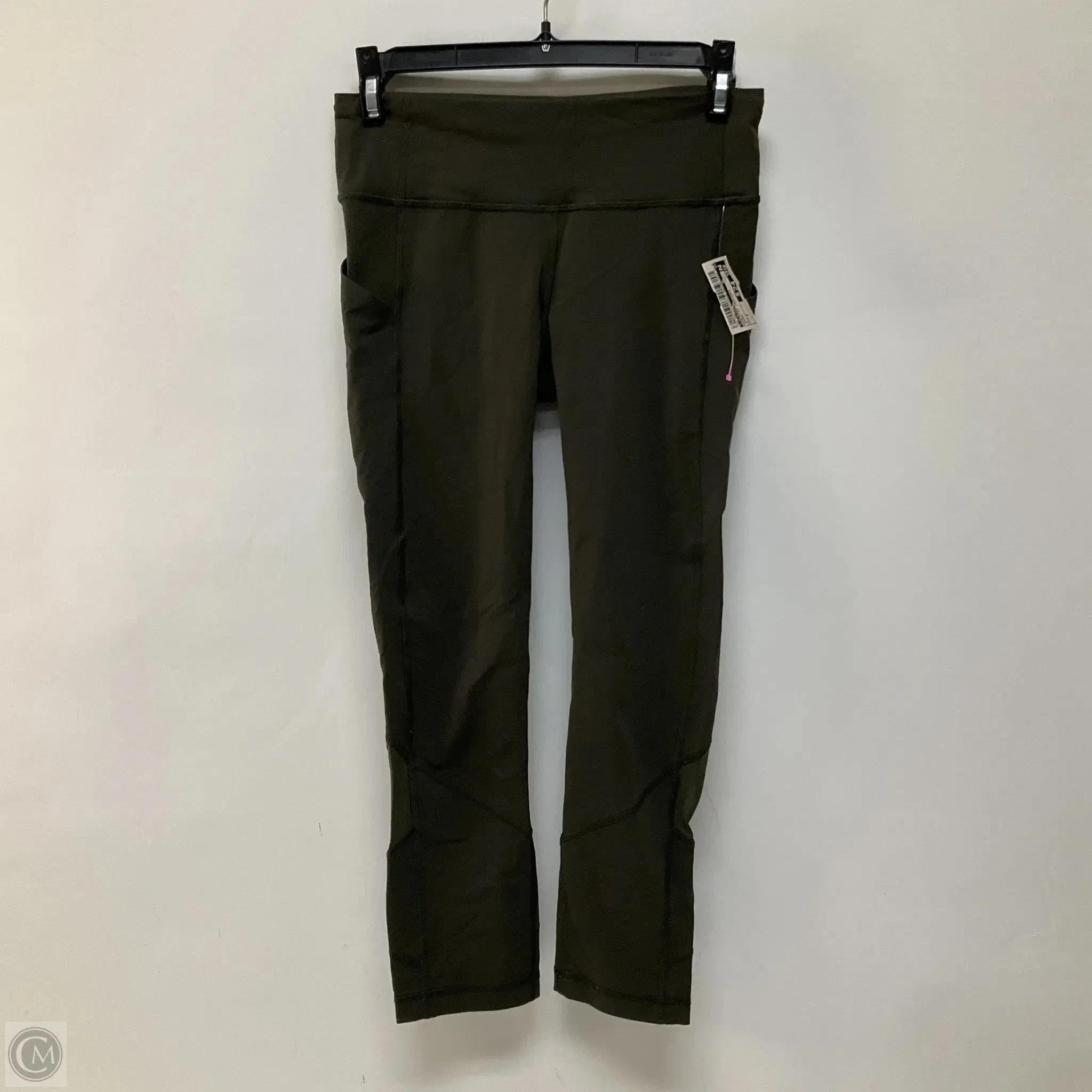 Athletic Leggings By Lululemon In Green, Size: 4