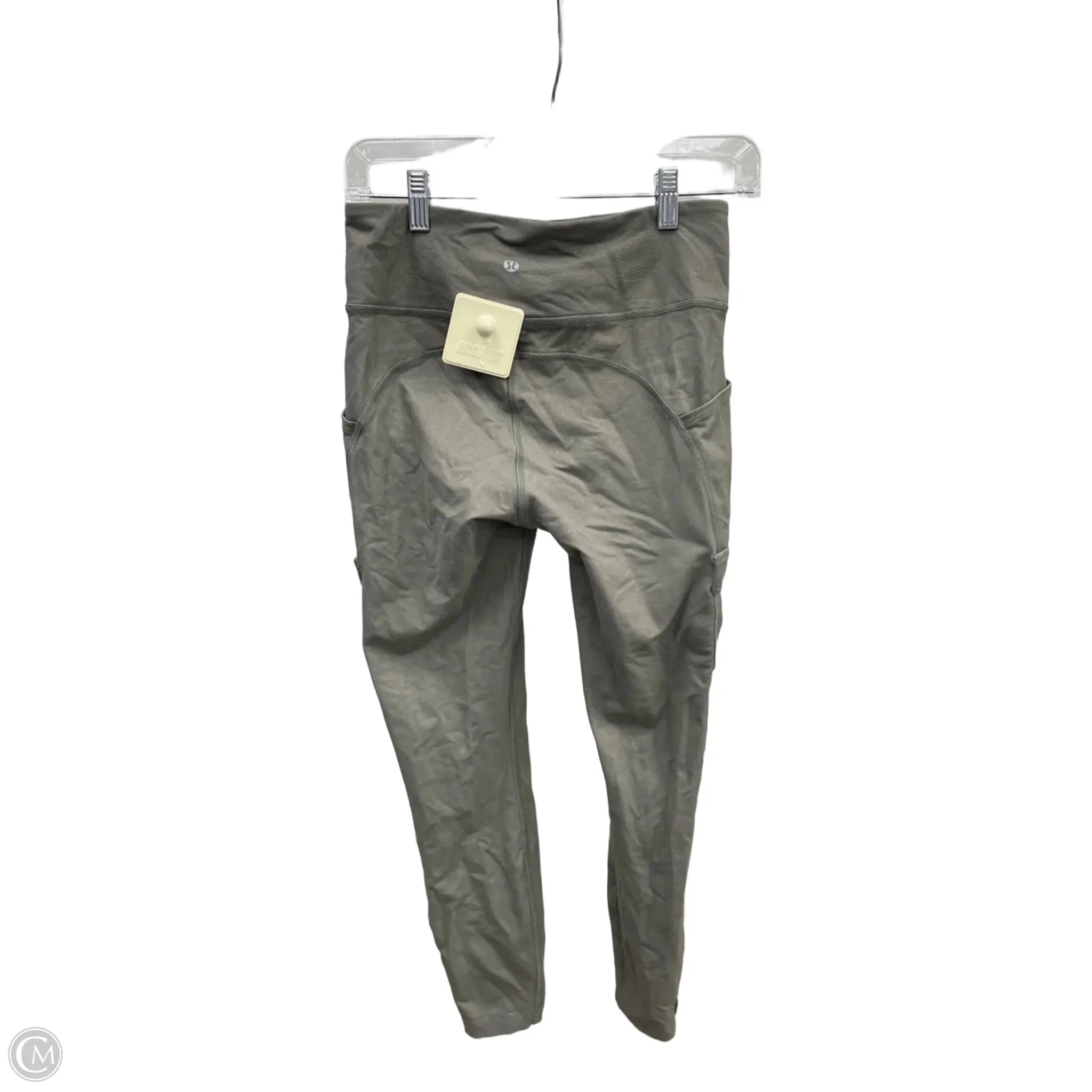 Athletic Leggings By Lululemon In Green, Size: 6