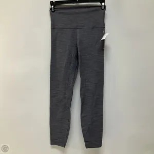 Athletic Leggings By Lululemon In Grey, Size: 4