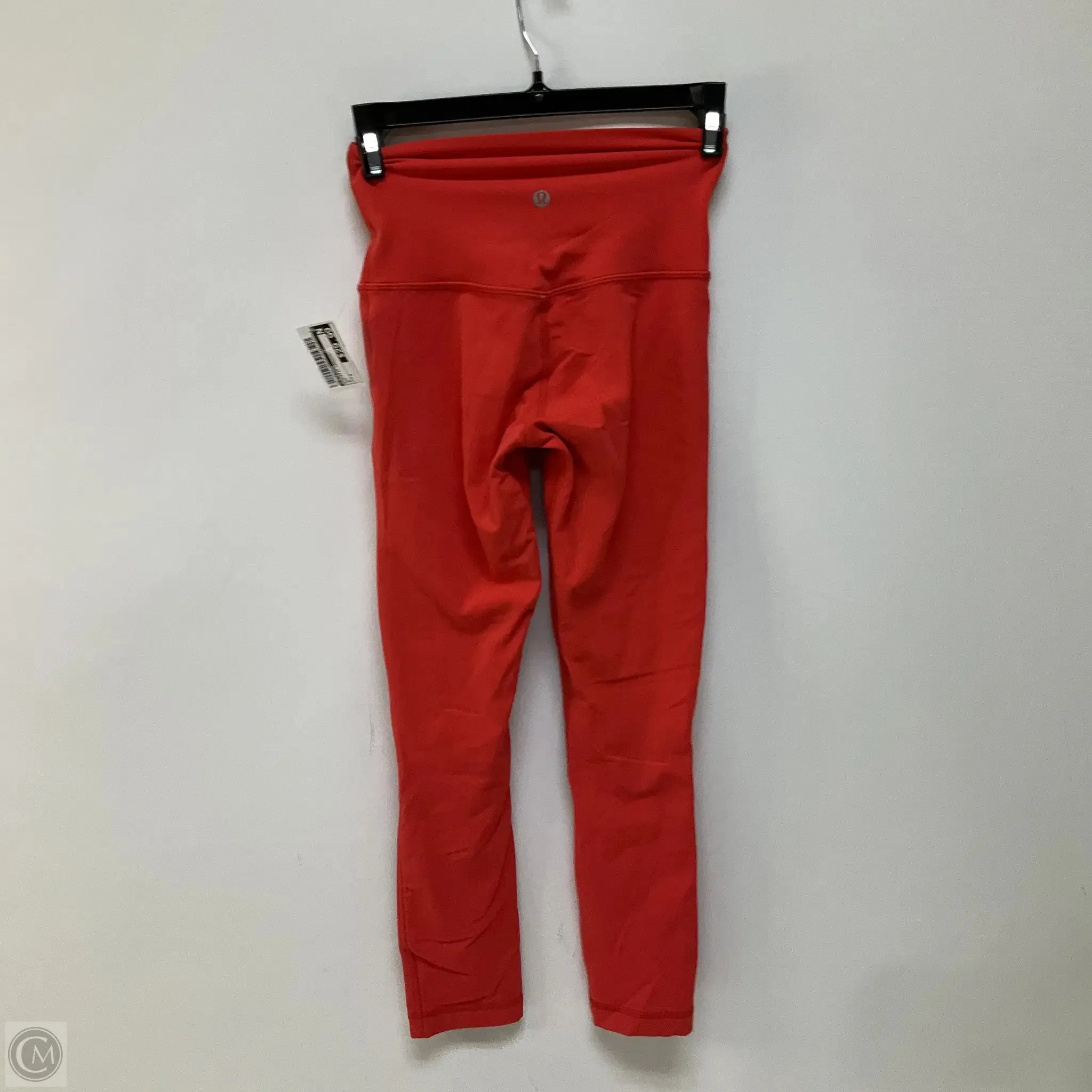 Athletic Leggings By Lululemon In Red, Size: 2