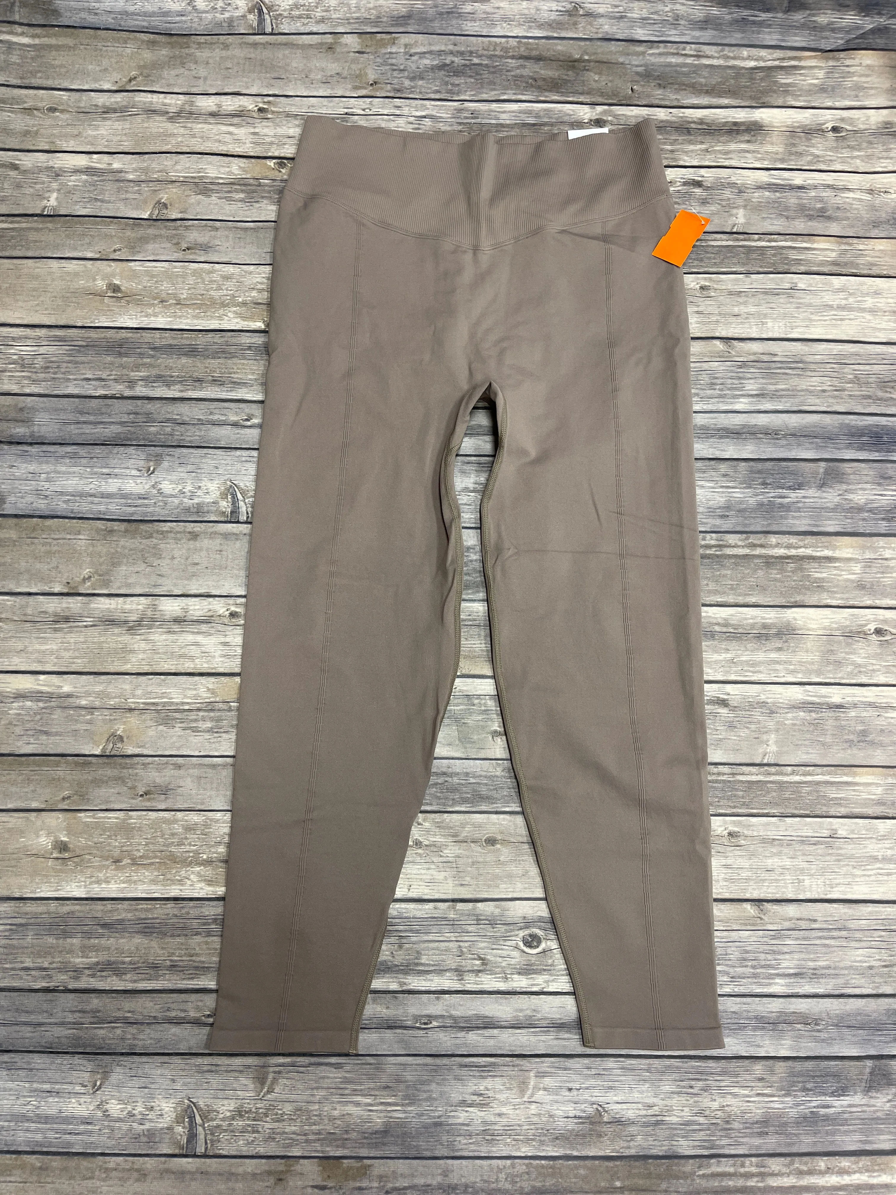 Athletic Leggings By Pink In Taupe, Size: Xxl