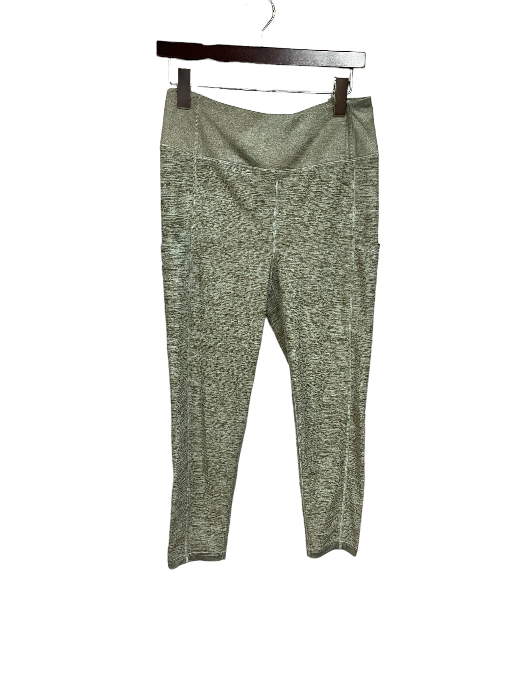 Athletic Leggings By Sonoma In Green, Size: M
