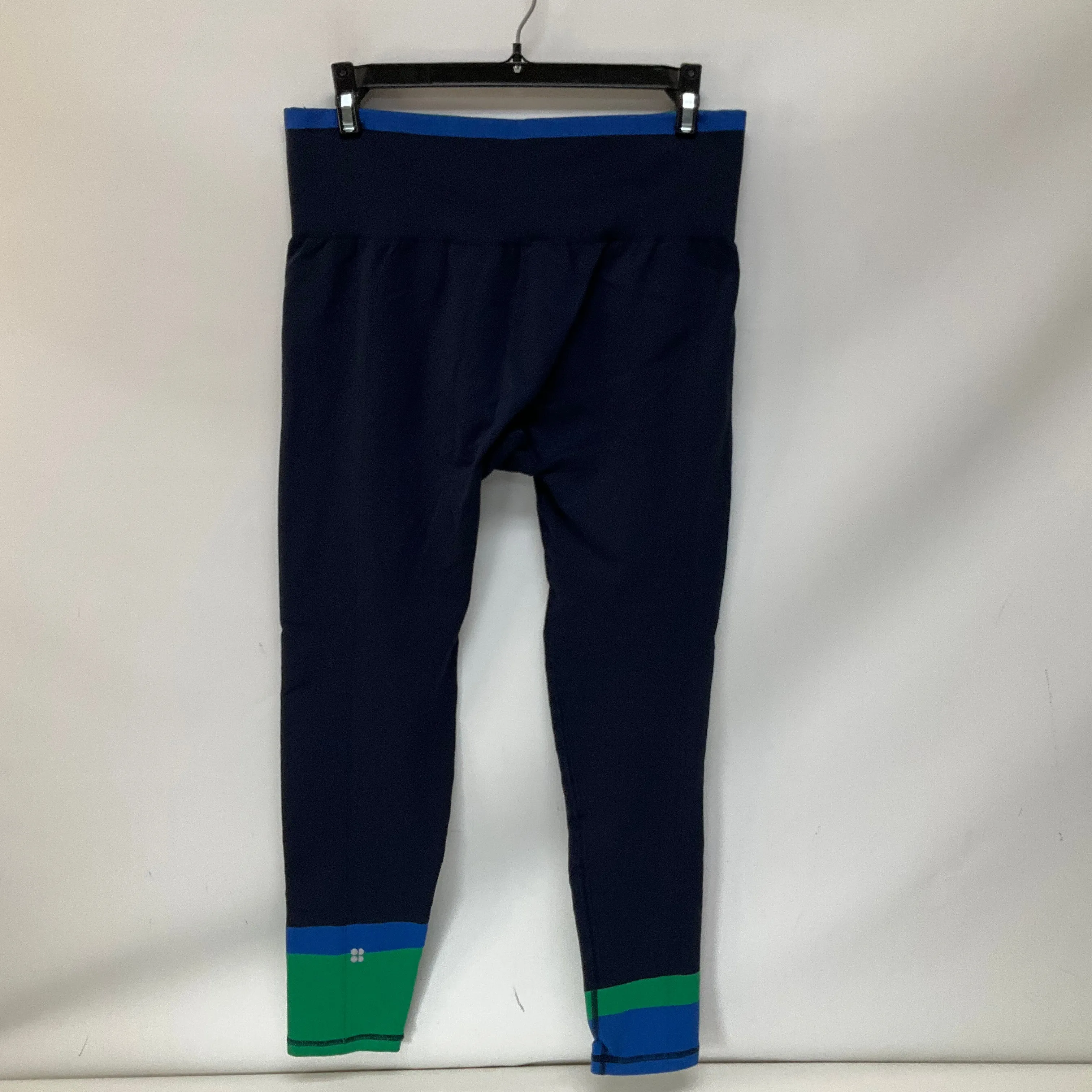 Athletic Leggings By Sweaty Betty In Navy, Size: Xl