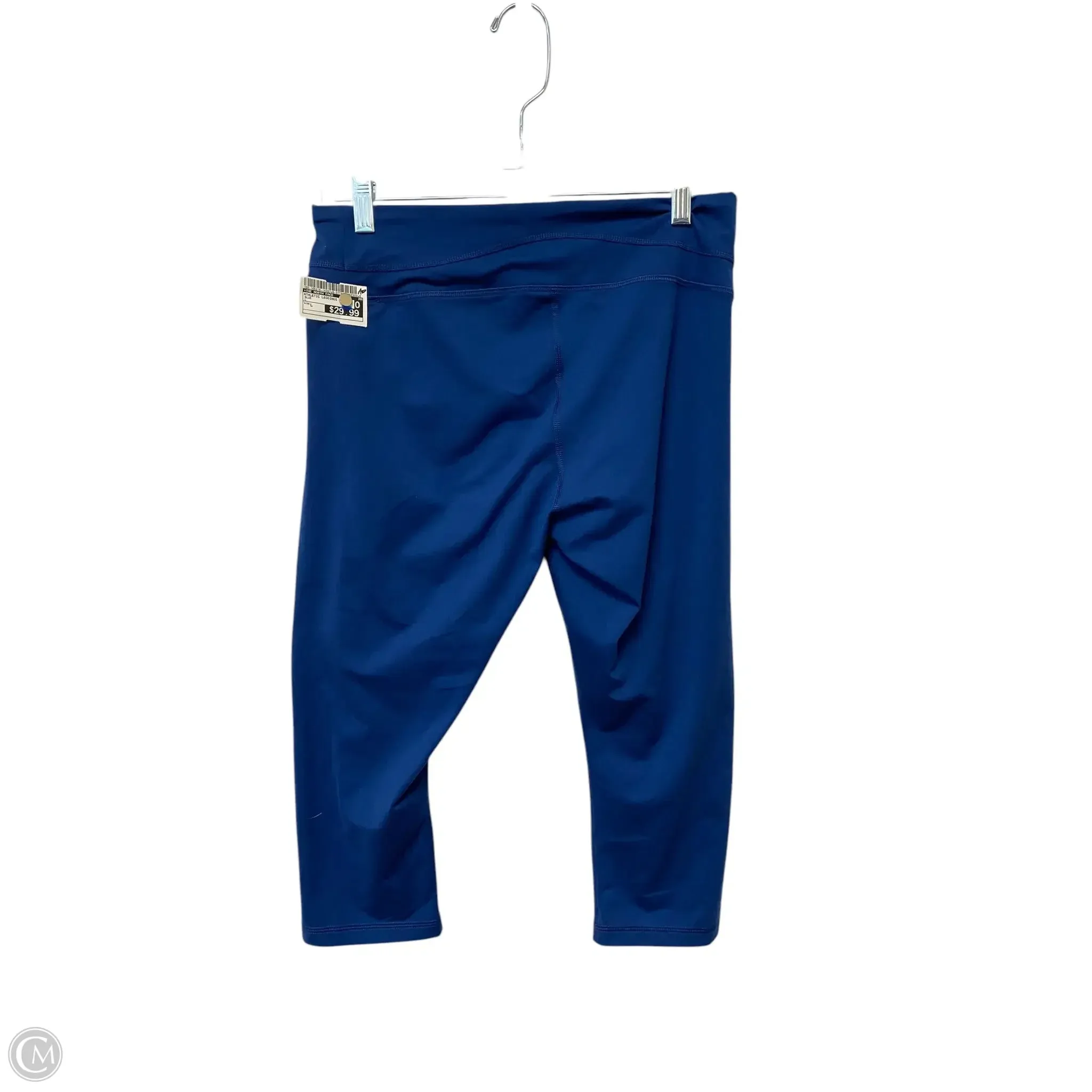 Athletic Leggings By The North Face In Blue, Size: L