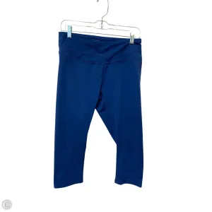 Athletic Leggings By The North Face In Blue, Size: L
