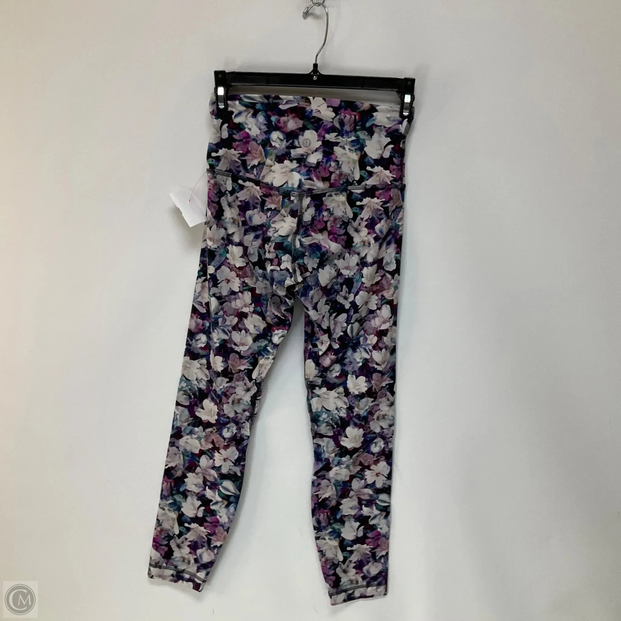 Athletic Leggings Capris By Lululemon In Purple, Size: 4