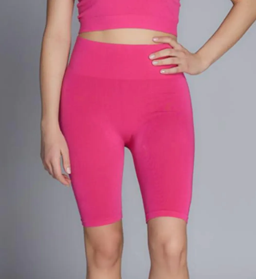 Bamboo High Band Biker Shorts