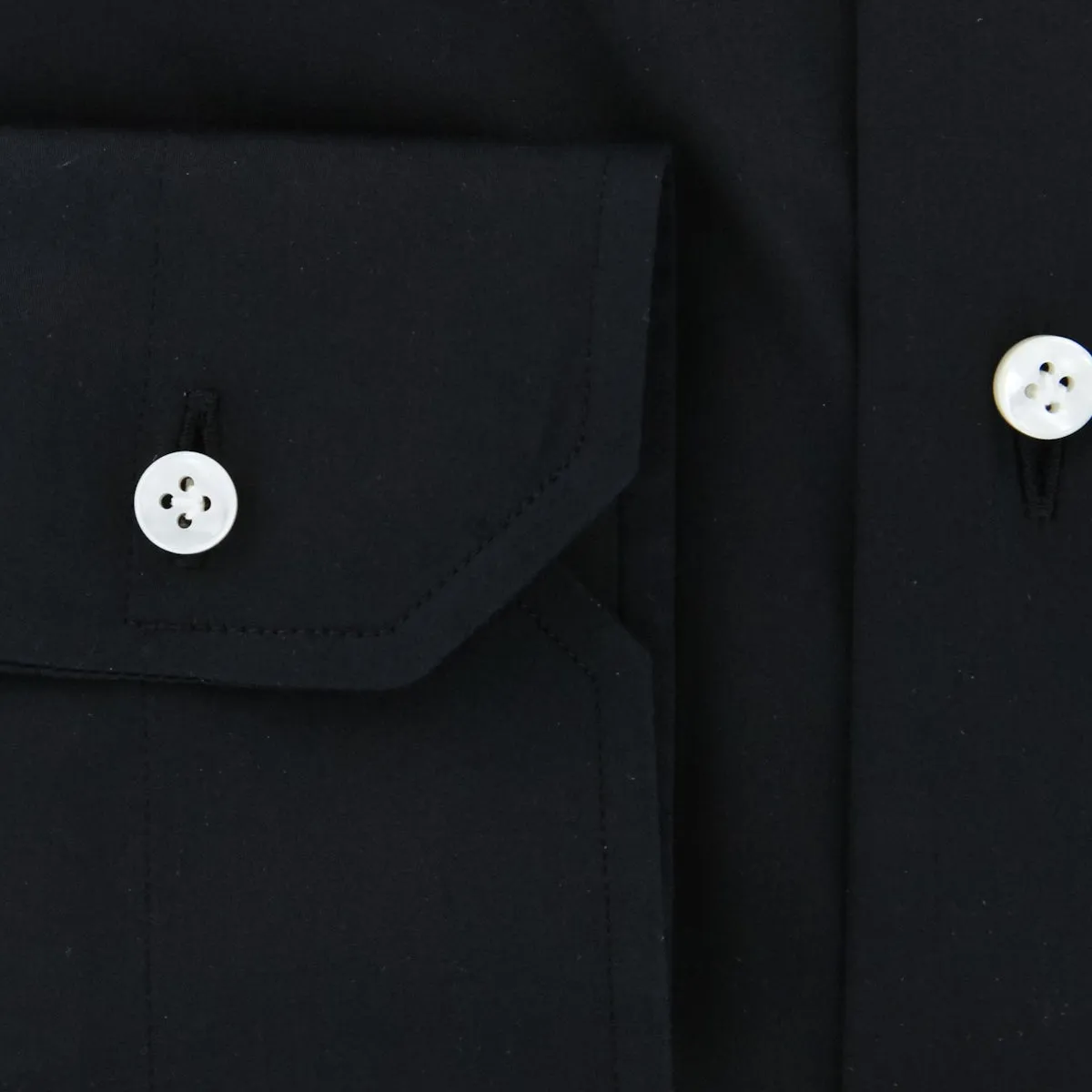 Barba Napoli Black Shirt - Slim