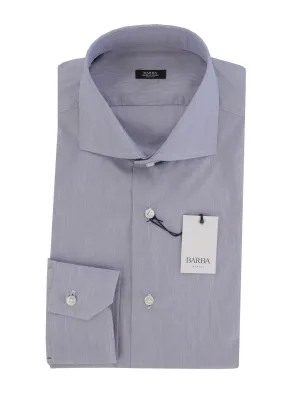 Barba Napoli Blue Shirt - Extra Slim
