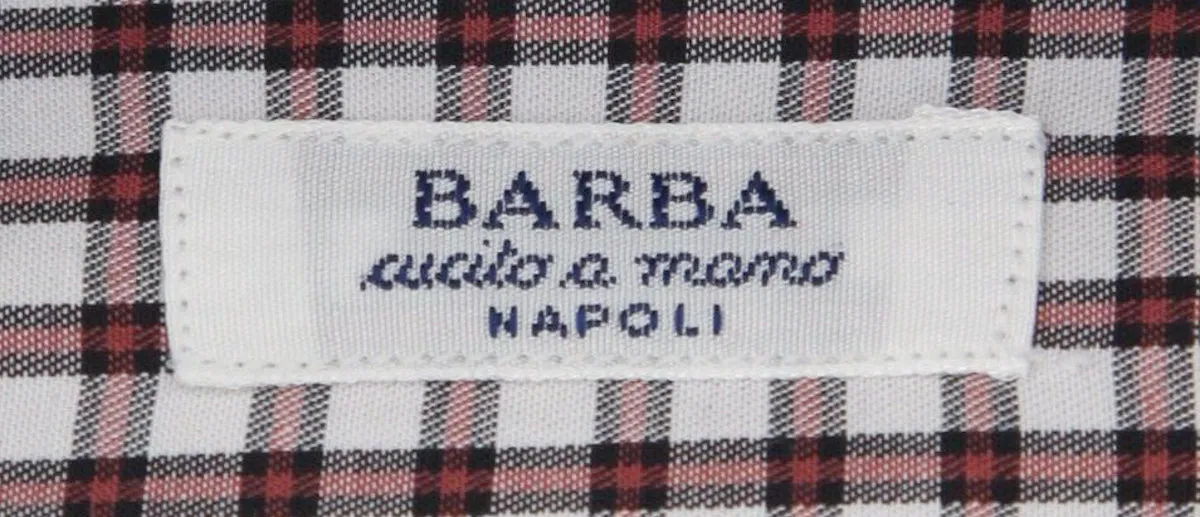 Barba Napoli Brown Shirt - Slim