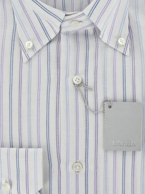 Barba Napoli White Shirt – Size: 15.5 US / 39 EU