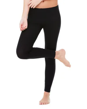 Bella Canvas Jersey Leggings | Black