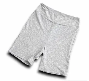 Biker Shorts - Heather Grey