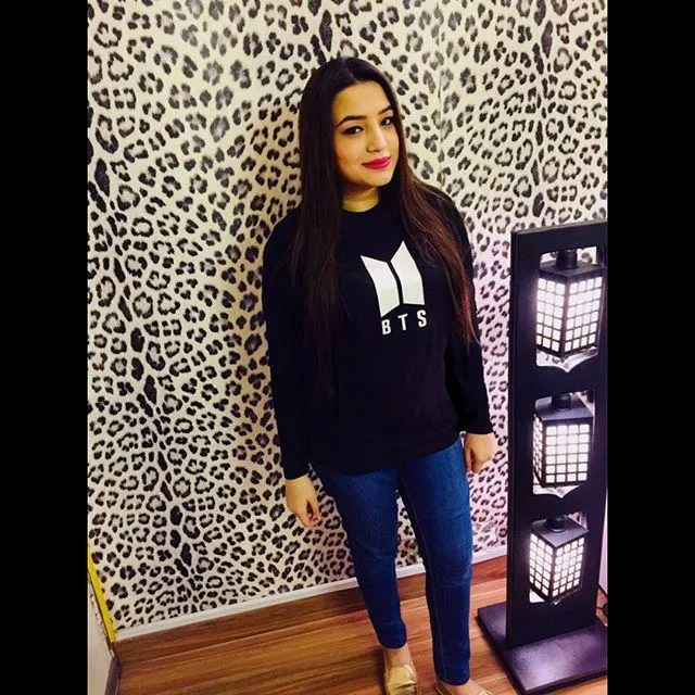 Black BTS Cotton Printed T-Shirt For Women