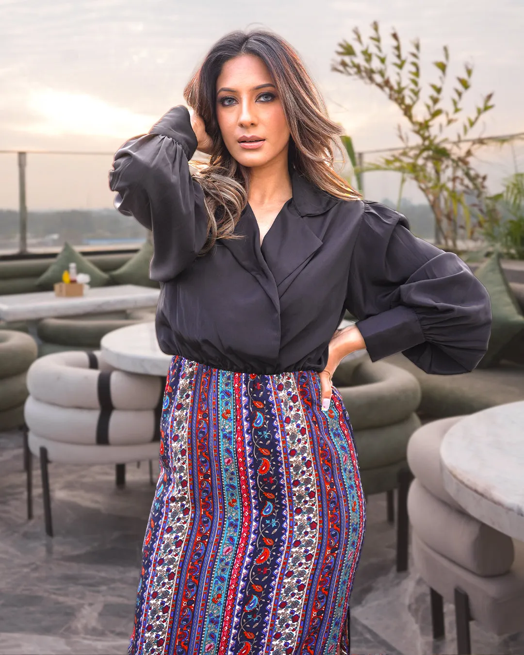 Boho Shirt Dress