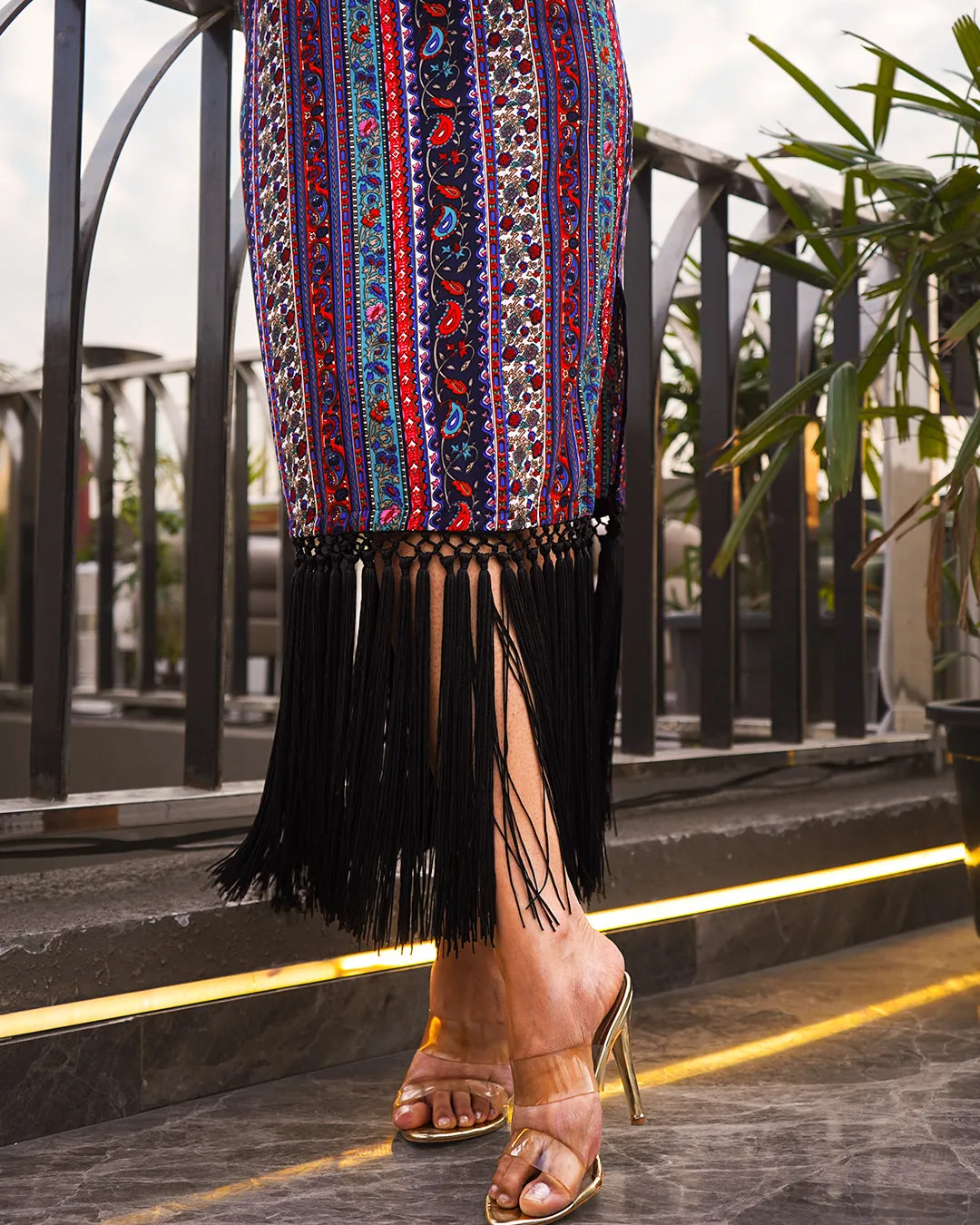 Boho Shirt Dress