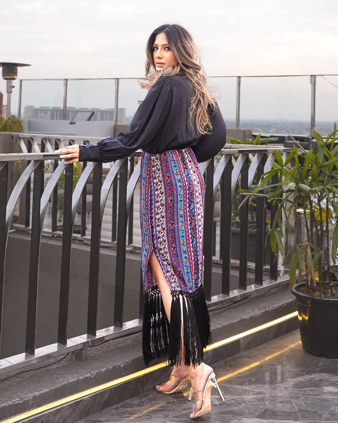 Boho Shirt Dress