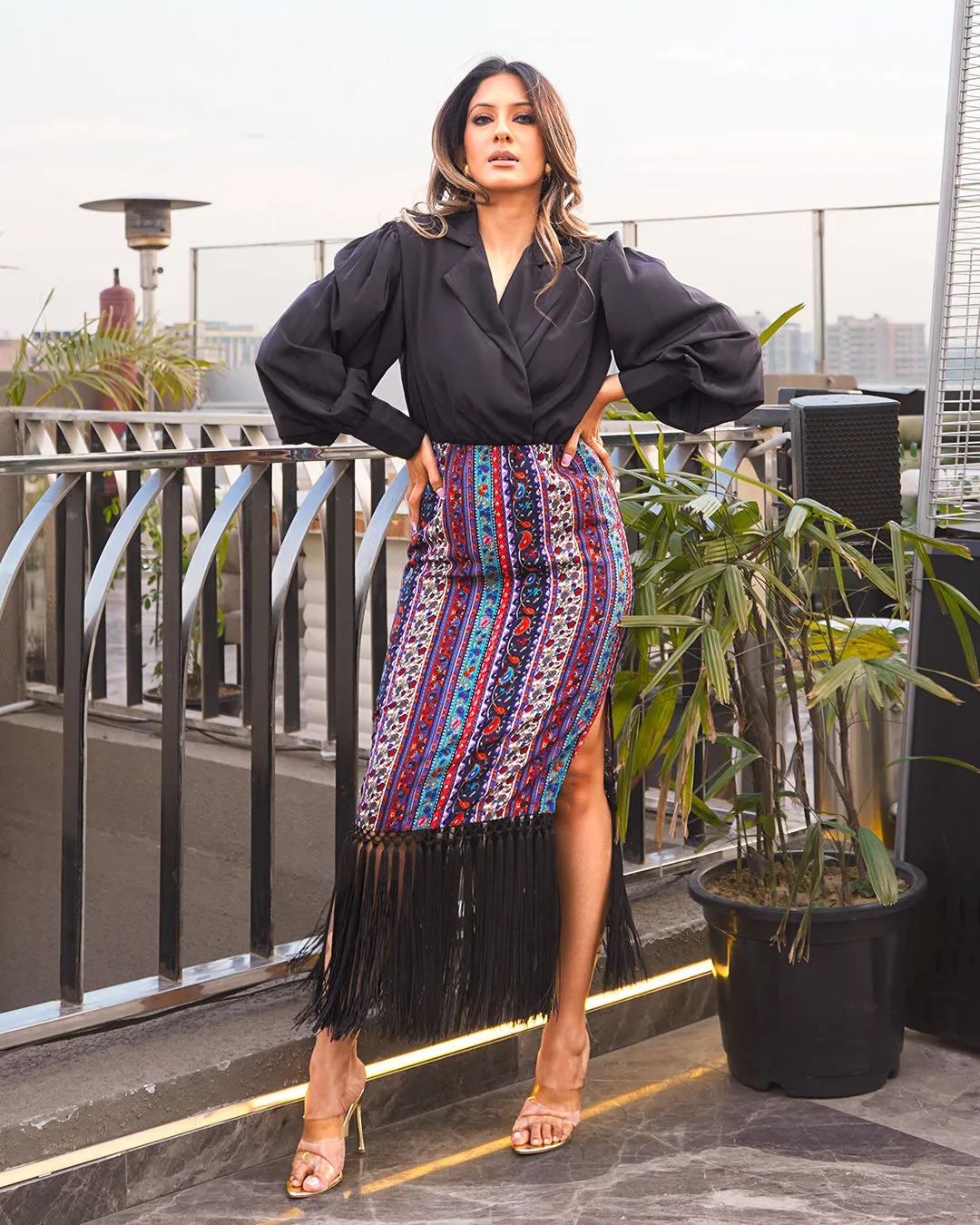 Boho Shirt Dress