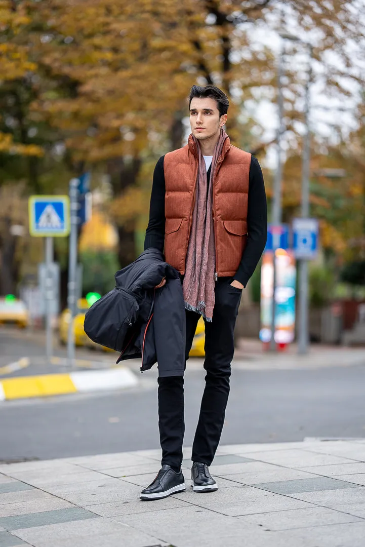 Brabion Dante Slim Fit Tile Vest