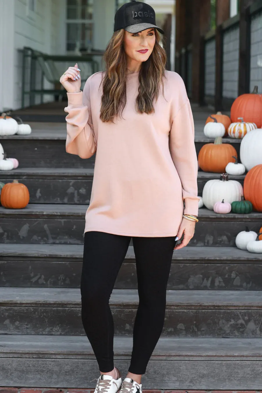 Brady Tunic Top - Mocha