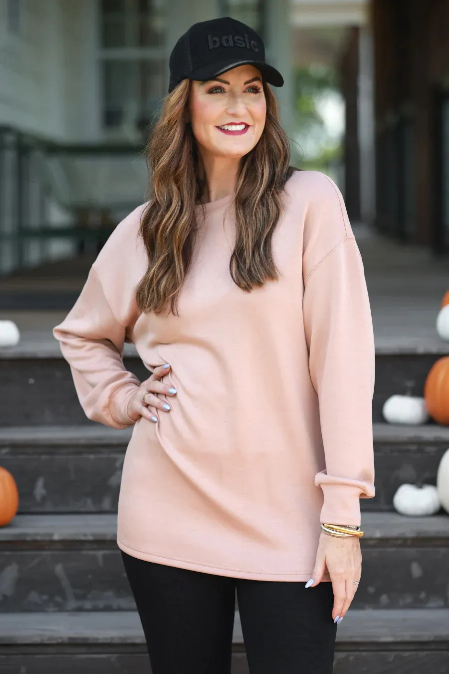 Brady Tunic Top - Mocha