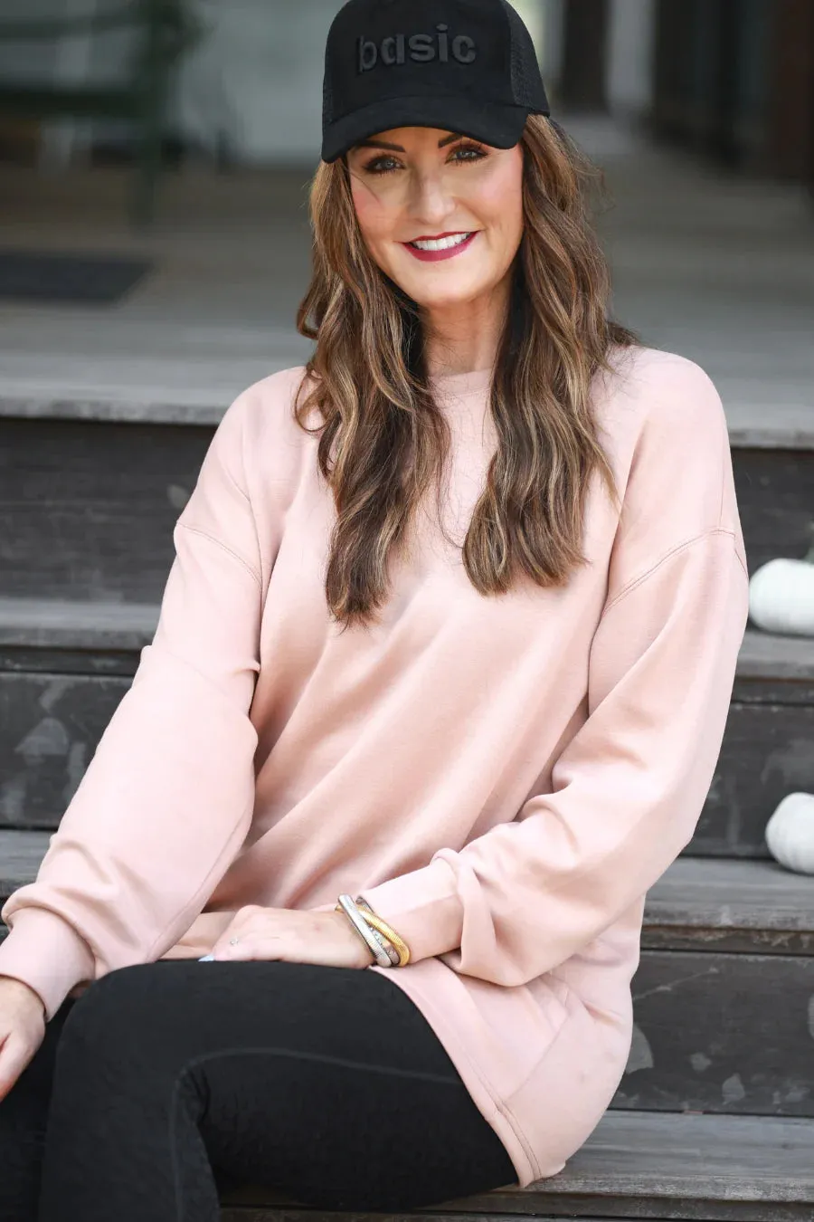 Brady Tunic Top - Mocha