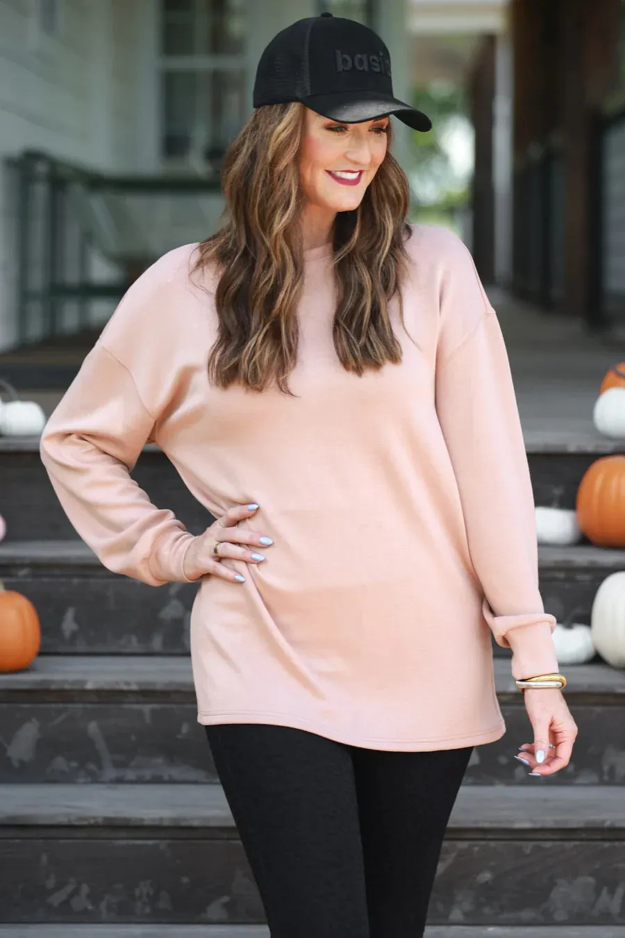Brady Tunic Top - Mocha