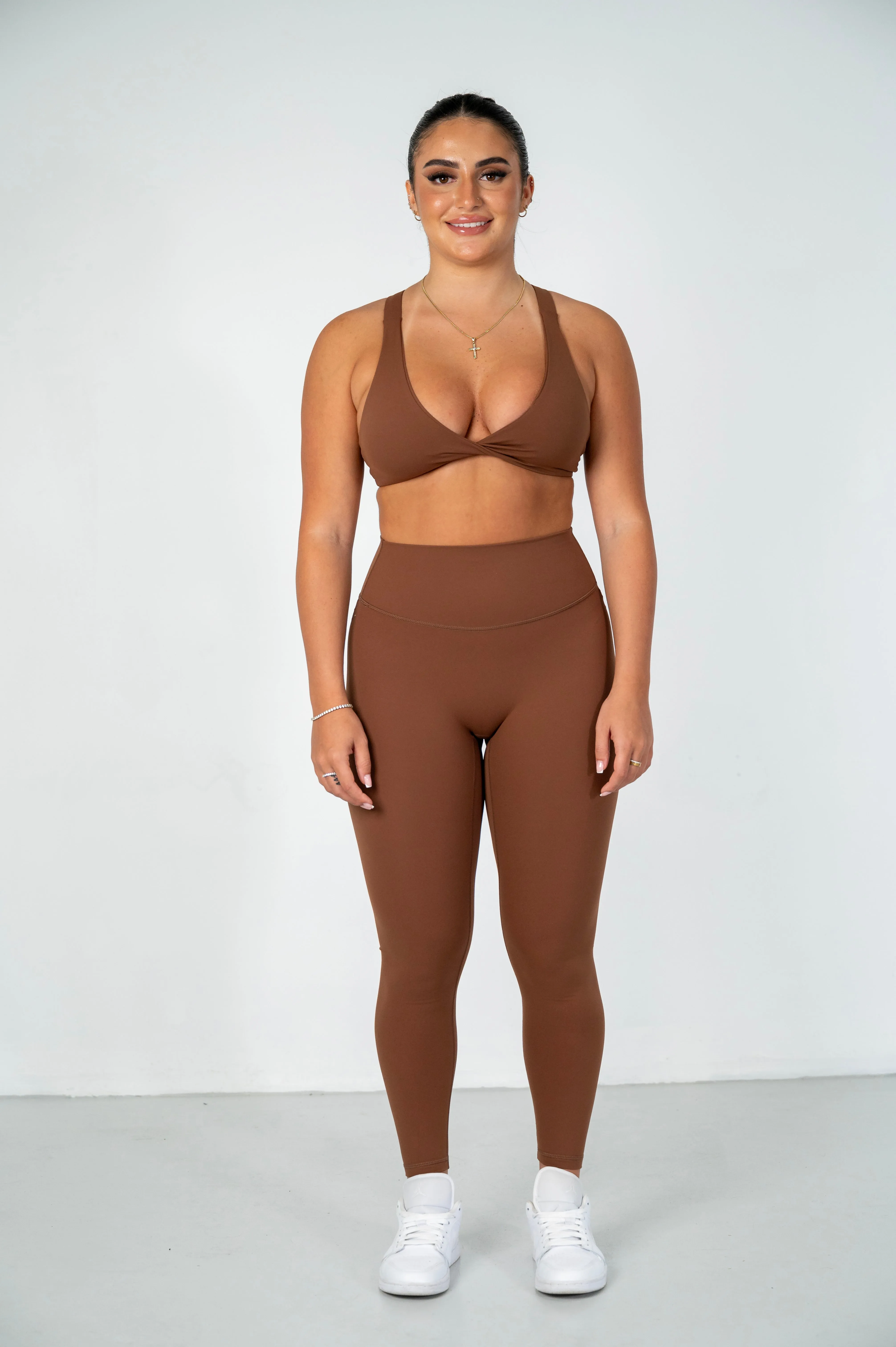 Caramel Seamless Sculpt Leggings