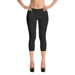 Cash Vision Capri Leggings - Black
