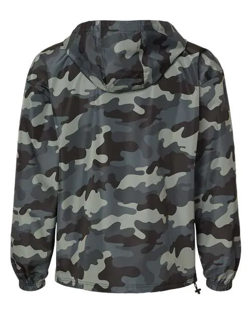 Champion Hooded Packable Quarter-Zip Jacket CO200 Plus Size