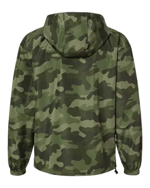Champion Hooded Packable Quarter-Zip Jacket CO200 Plus Size