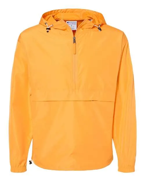 Champion Hooded Packable Quarter-Zip Jacket CO200 Plus Size