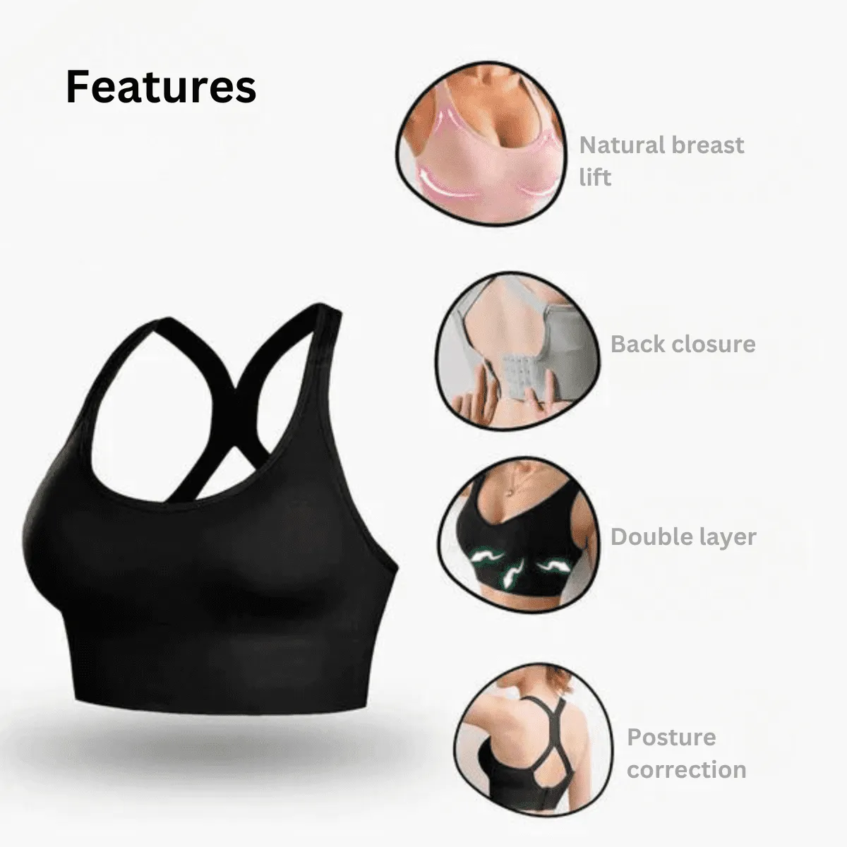 ComfortUp™ Support Bra