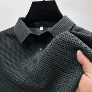 CoolFit Herren Sommer Kurzarm-Polo-Shirt