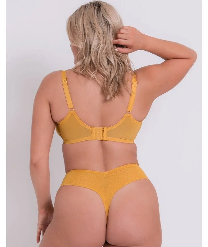 Curvy Kate Centre Stage Full Plunge Bra - Turmeric Yellow