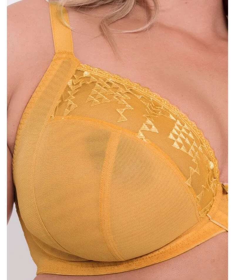 Curvy Kate Centre Stage Full Plunge Bra - Turmeric Yellow