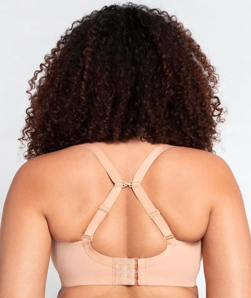 Curvy Kate Smoothie T-Shirt Plunge Bra - Latte